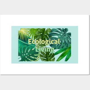 Eco-local living,palm treesummer, summertime, summer season Posters and Art